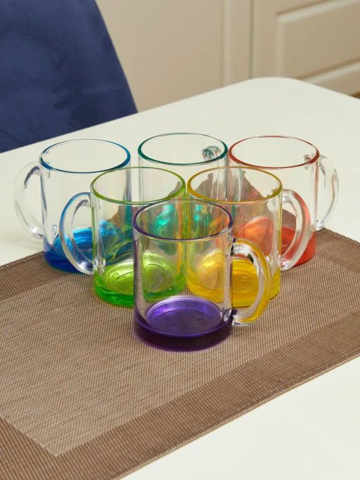 Кружка ЧАЙНАЯ лак микс 320мл