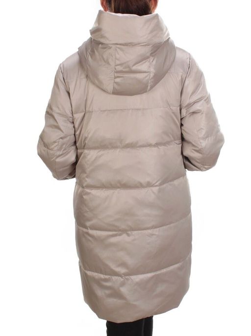S21122 BEIGE Куртка зимняя женская облегченная Y SILK TREE (150 гр. холлофайбер) - Fashion фото 5