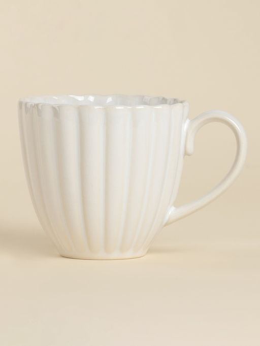 Набор кружек SL Home «Нимфея», 300 мл, 2 шт., керамика, теплый белый