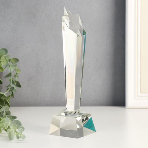 Фигурка стекло Стела наградная. Звезда-кристалл, 24?7?5.5 см