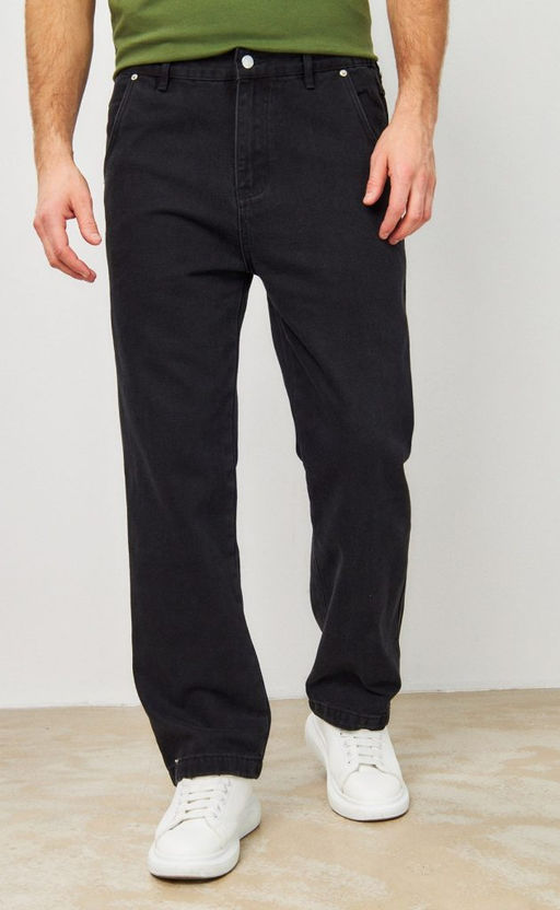 Джинсы муж. F8830 black - Fine joyce фото 2