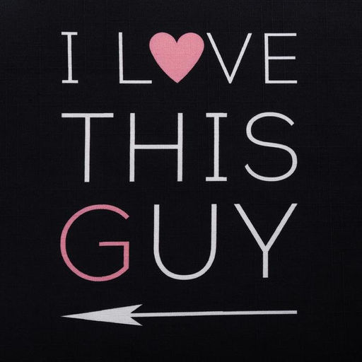 Фартук Этель I Love this guy 60×70 см, 100% хлопок, репс 210 г/м²