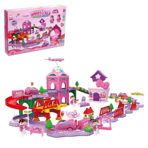 Железная дорога Приключения принцессы, работает от батареек