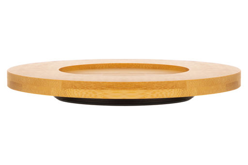 Блюдо сервировочное 33*33*3 см Айсберг на крутящейся дерев. подставке - Elan gallery фото 28