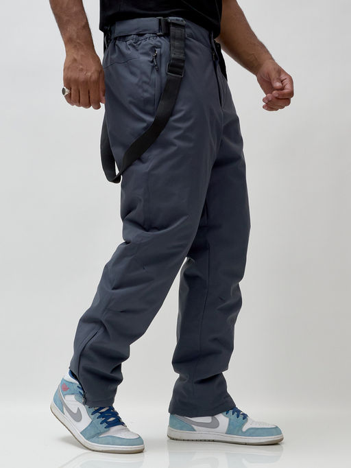 Горнолыжный костюм мужской зимний темно-серого цвета 3710TC - Mtforce фото 26