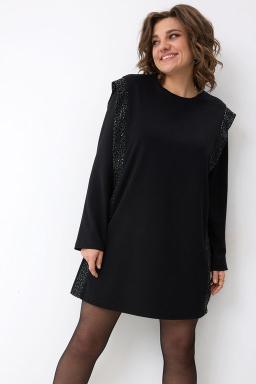 Платье BegiModa 1063 чёрный фото 3