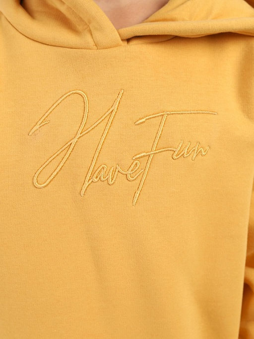 CRB wear / CWJG 63942-30 Толстовка для девочки,охра  фото 3