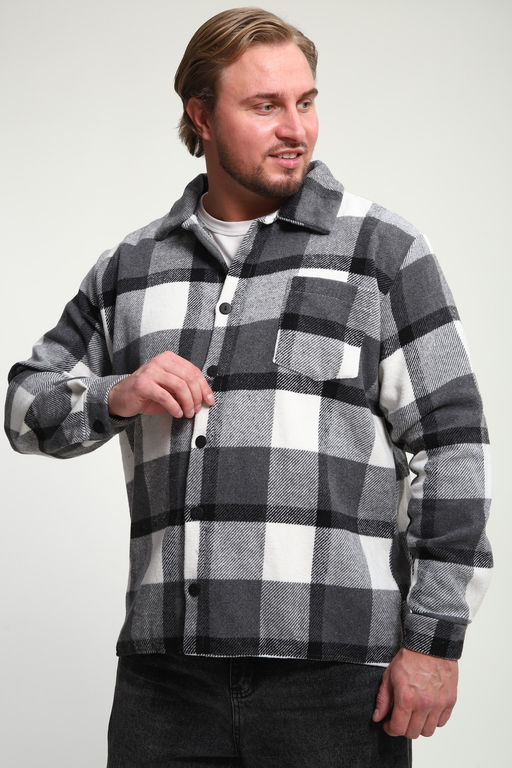 Рубашка мужская в клетку РМК-01