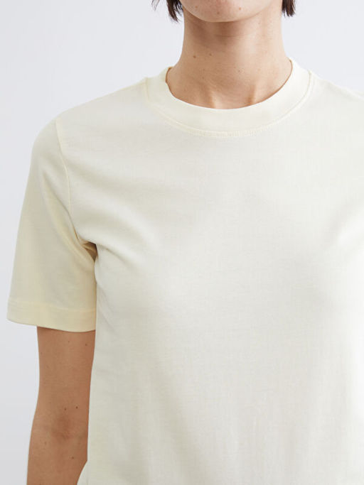 Bisiklet Yaka Kad?n Ti??rt