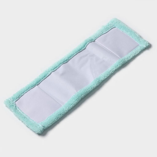 Насадка для плоской швабры Доляна Пастель, микрофибра, 4212 см, мятная  фото 4