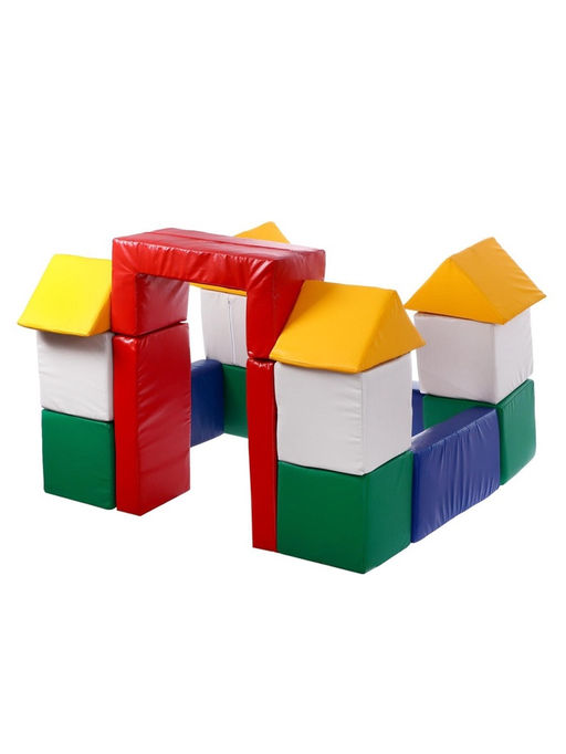 Мягкий игровой конструктор «Замок», куб 30×30 см