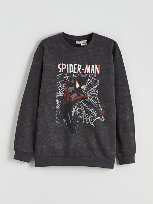Spider-Man Bask?l? Erkek ?ocuk Sweatshirt