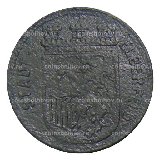 Монета 10 пфеннигов 1917 года Германия Нотгельд Эльберфельд