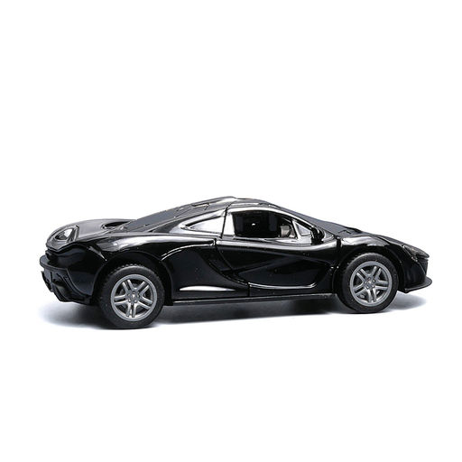 Чёрная инерционная машинка вид E die-cast , 1:32