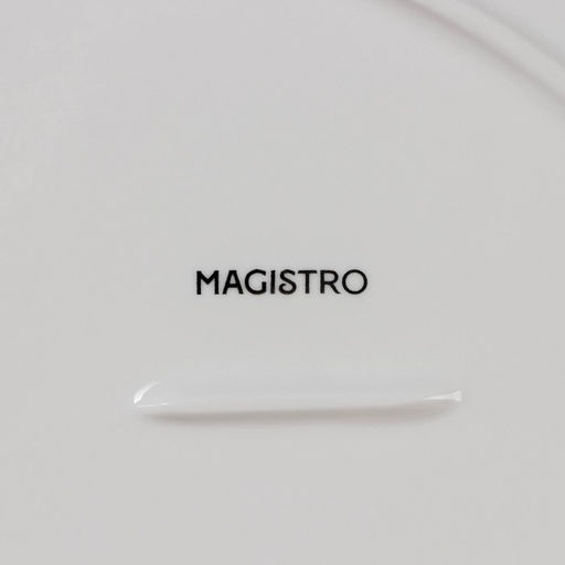 Тарелка фарфоровая Magistro Сердце, d=20,5 см, цвет белый фото 10