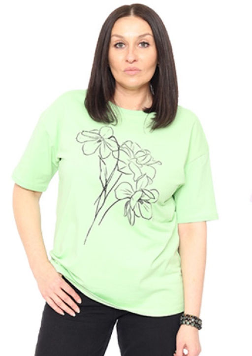 CRB wear/CSLW 60358-43 Футболка женская,голубой/Ex.Cherubino  фото 98