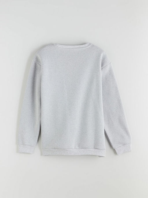 Bisiklet Yaka Erkek ?ocuk Sweatshirt