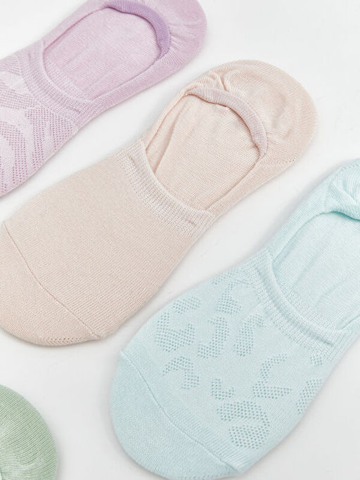 Desenli Kad?n Babet ?orap 5li