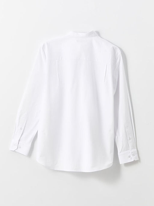 Slim Fit Uzun Kollu Poplin Erkek G?mlek