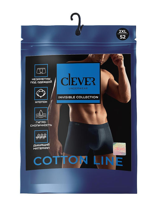 Трусы мужские шорты бесшовные - Clever wear фото 2