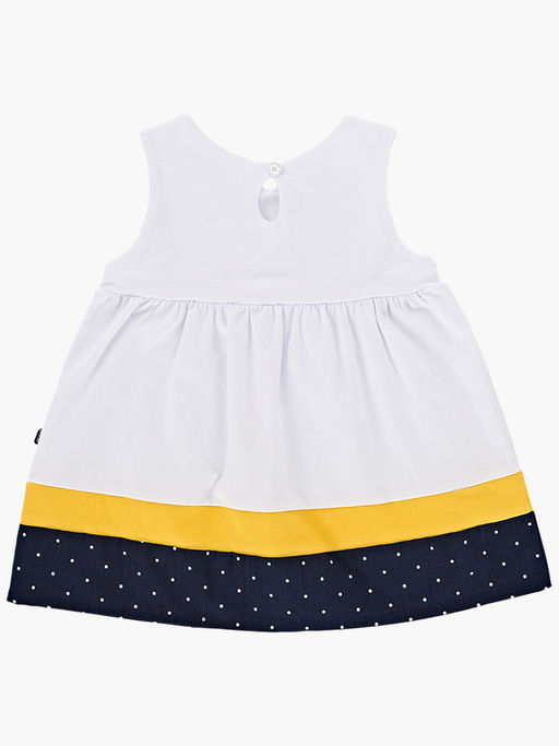 Футболка для девочки UD 1713 белый - Mini maxi фото 4