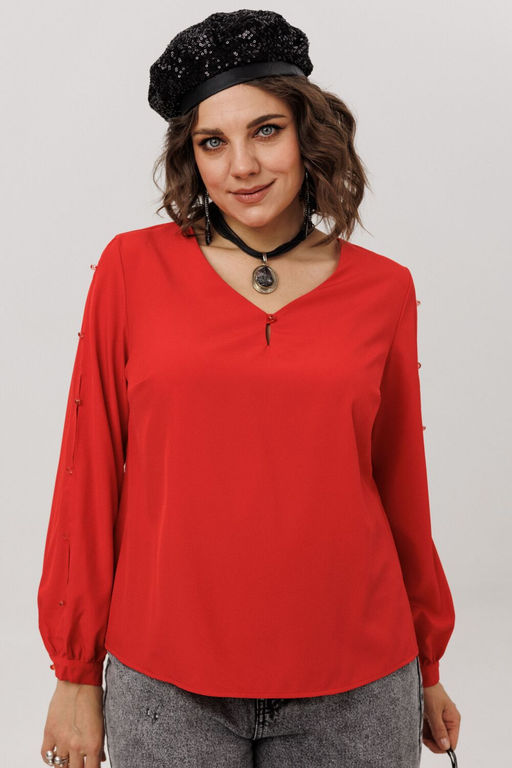 Блуза ANELLI 1802-Р тот самый красный