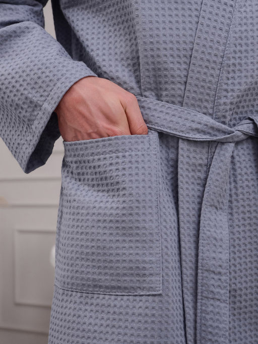 ХАЛАТ УДЛИНЕННЫЙ КИМОНО ВДК-СЕР-973 - Ашматекс фото 12