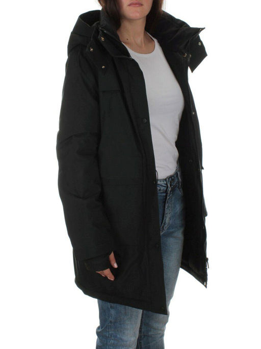 22352 BLACK Куртка зимняя женская (200 гр. холлофайбера) - Fashion фото 8