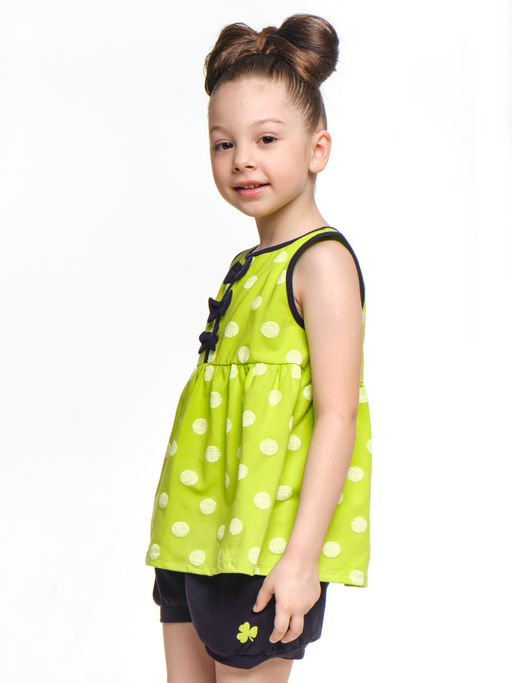 Футболка для девочки UD 1468 салатовый - Mini maxi фото 4