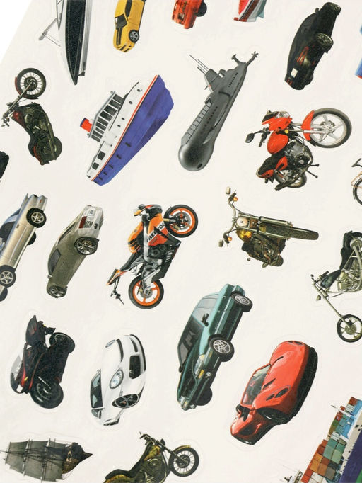 Цена за 2 шт. All Types Of Vehicles Sticker Book 250 Stickers For Kids