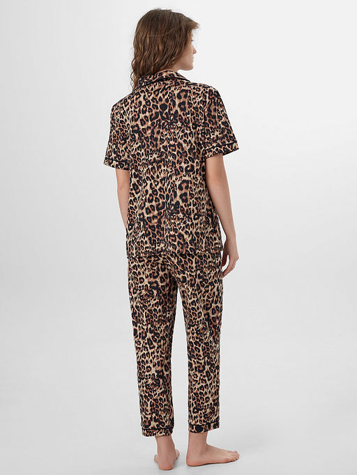 Комплект домашний женский с леопардовым принтом - Mark formelle фото 2