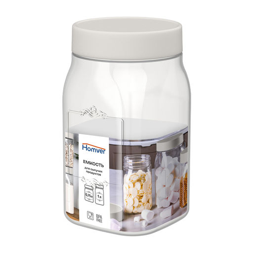 Емкость для сыпучих продуктов "Lentils" 1л арт. 2231365