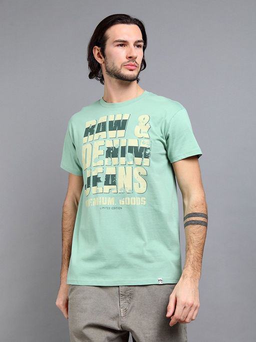 Футболка мужская _ 02285/Raw - F5 фото 2