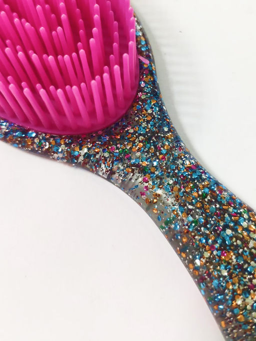 Rama Rose Расчёска массажная для волос S59, пластик, в ассортименте  фото 4