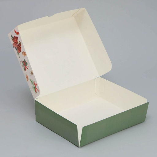 Цена за 5 шт. Коробка складная новогодняя «С Новым годом», 20×17×6 см