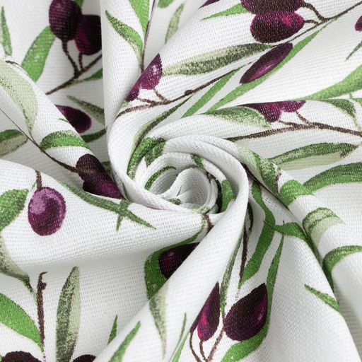 Скатерть Доляна Olives 149×180 см, 100% хлопок, рогожка 164 г/м²