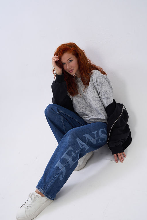 14502 футболка женская оверсайз