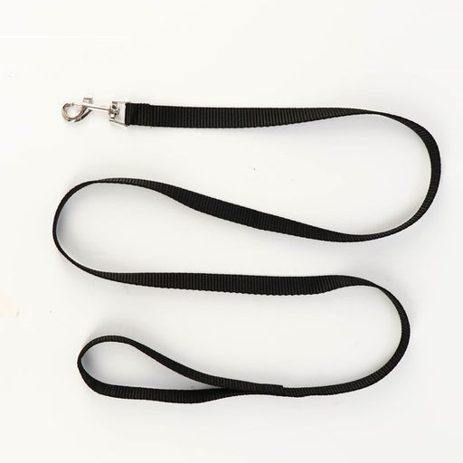 Комплект Базис, поводок 120 х 1,5 см, ОГ 32-46 см, чёрный - Пижон фото 4