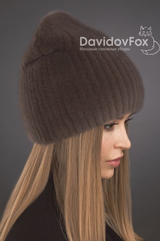 Шапка Бини норка аврора