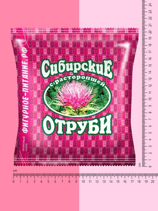 Отруби Сибирские ПШЕНИЧНЫЕ (с расторопшей), 200 г