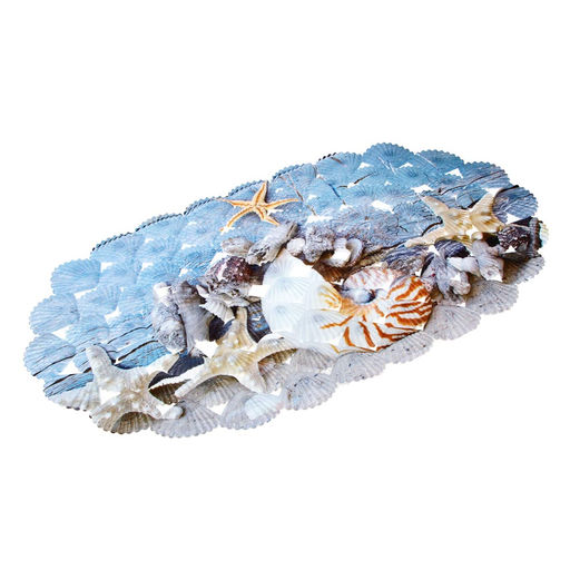 Коврик противоскользящий 66x38 см тм VETTA Парадиз, ПВХ, арт. 403-096