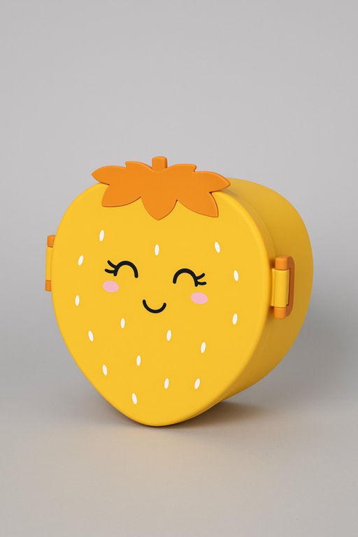 Ланчбокс "Strawberry", yellow (750 мл)