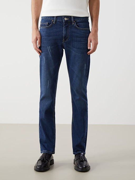 Slim Fit Erkek Jean Pantolon