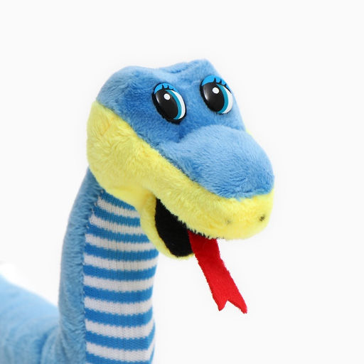 Мягкая игрушка Змея, с полосатым животом, 42 см, цвет МИКС - Simaland фото 5