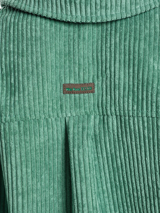 Вельветовая рубашка для девочки 22-7364 бежевый - Mini maxi фото 41