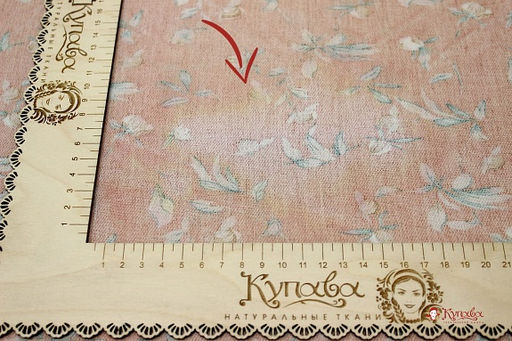 БРАК(цена снижена) Плательная вискоза Грета цв.оранжево-терракотовый, ш.1.48м, вискоза-100% - Купава фото 6