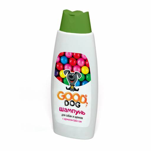 Шампунь Good Dog эконом д\соб. с ароматом BUBBLE GUM, 250 мл.1/15 FG02115