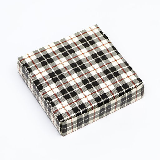 Цена за 2 шт. Коробка сборная с окном, «Мужской», 11.5×11.5×3 см