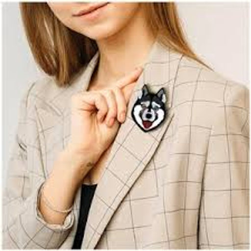 Брошь Хаски - Orgalica фото 2