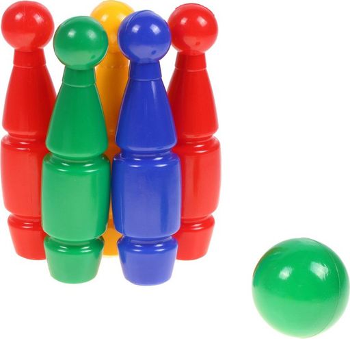 Юг-пласт. Набор Кегли 5+1 арт.8000 /50